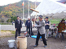 長野南支部餅つき開催