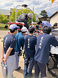 最新の直進アシスト付き田植え機に試乗しました