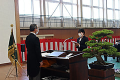 令和４年度入学式が挙行されました