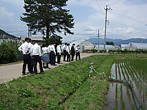 高校生が見学に来ました