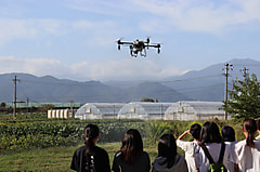 スマート農業論で農業用ドローンについて学習しました