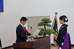 令和7年度卒業式がとり行われました