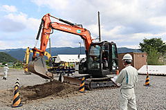 フォークリフト・車両系建設機械の技能講習が行われました