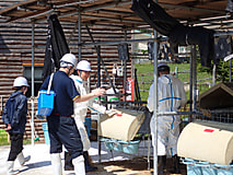 令和６年度第1回目畜産実習を行いました。