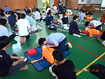 赤十字救急法講習を受講しました