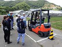 令和７年度　フォークリフト技能講習を受講しました