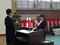 令和7年度入学式を挙行しました