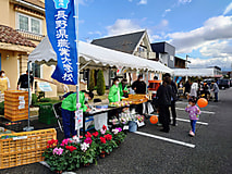 住宅展示場のイベントで農産物販売しました